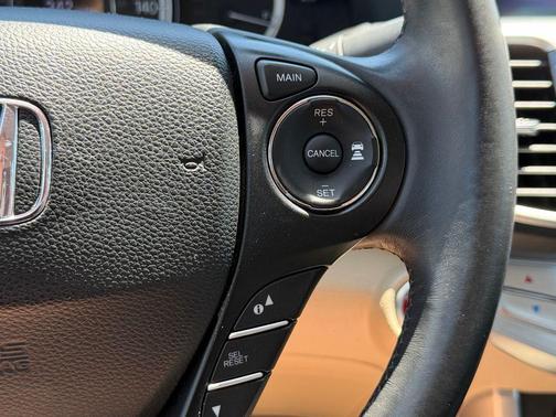 White Orchid Pearl 2015 Honda Accord Touring