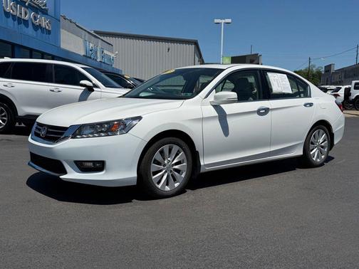 White Orchid Pearl 2015 Honda Accord Touring