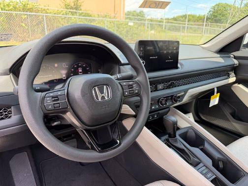 Platinum White Pearl 2026 Honda Accord LX 1.5T