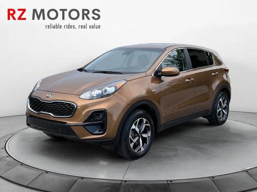 Orange 2021 Kia Sportage LX
