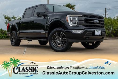 AGATE BLACK 2021 Ford F-150 LARIAT Truck