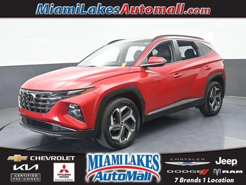 Calypso Red 2023 Hyundai TUCSON Limited