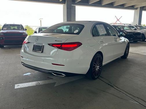 White 2025 Mercedes-Benz C-Class C 300