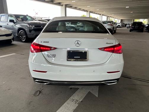 White 2025 Mercedes-Benz C-Class C 300