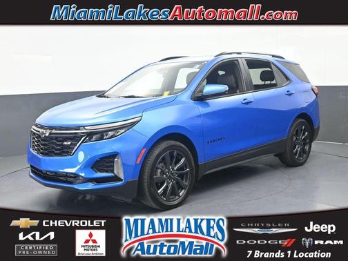 Rip Tide Blue 2024 Chevrolet Equinox RS