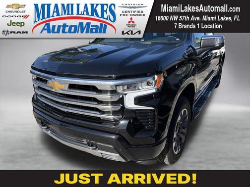 Black 2026 Chevrolet Silverado 1500 High Country