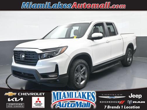 Platinum White Pearl 2023 Honda Ridgeline RTL
