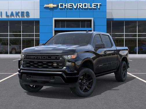 Black 2026 Chevrolet Silverado 1500 Custom