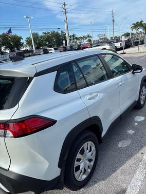 Wind Chill Pearl 2024 Toyota Corolla Cross L