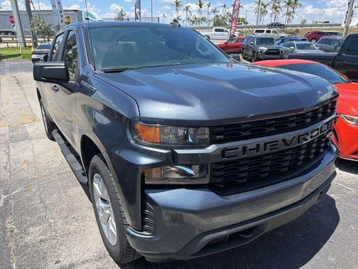 Shadow Gray Metallic 2021 Chevrolet Silverado 1500 Custom