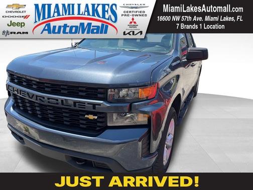 Shadow Gray Metallic 2021 Chevrolet Silverado 1500 Custom