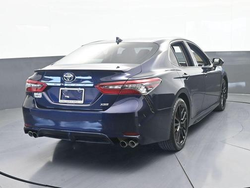 Midnight Black Metallic 2021 Toyota Camry XSE