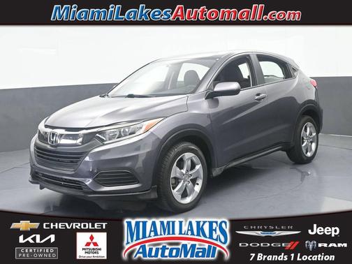 Gray 2020 Honda HR-V LX