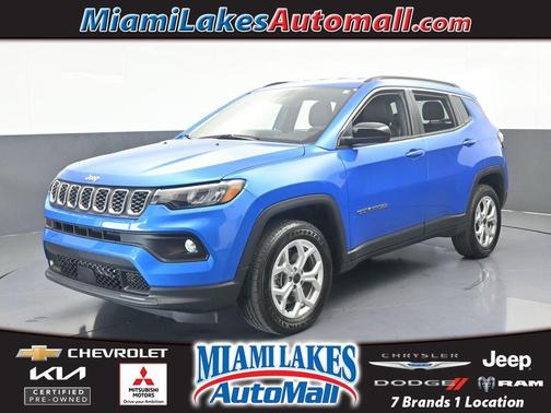 Hydro Blue Pearlcoat 2025 Jeep Compass Latitude