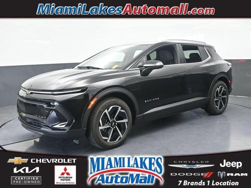 Black 2026 Chevrolet Equinox EV LT