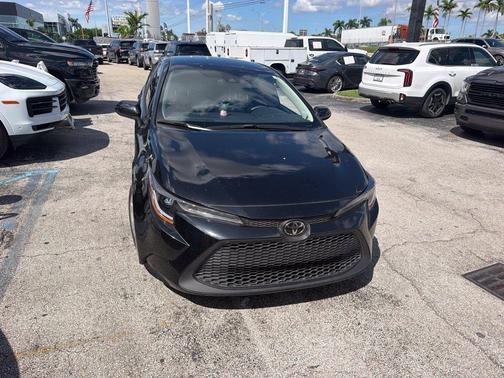 Black Sand Pearl 2022 Toyota Corolla LE