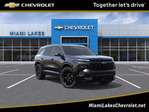 Mosaic Black Metallic 2026 Chevrolet Traverse RS