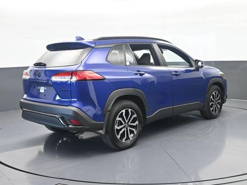 Blue 2024 Toyota Corolla Cross Hybrid SE