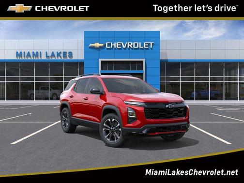 Radiant Red 2026 Chevrolet Equinox RS