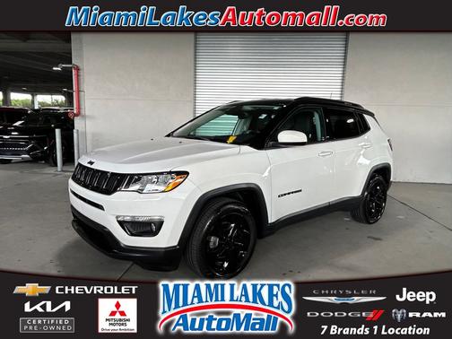 White Clearcoat 2018 Jeep Compass Latitude