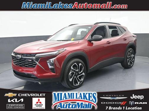 Crimson Metallic 2024 Chevrolet Trax 2RS