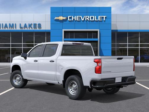 Summit White 2026 Chevrolet Silverado 1500 WT