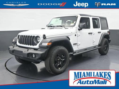 Bright White Clearcoat 2026 Jeep Wrangler Sport