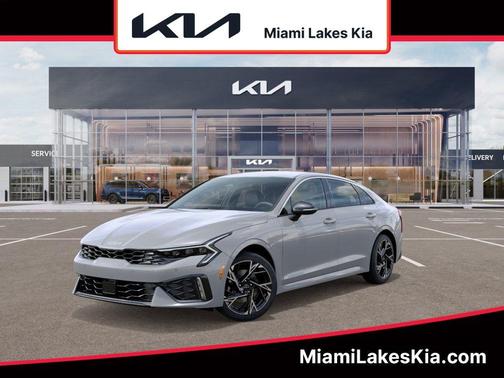 Wolf Gray 2026 Kia K5 GT-Line