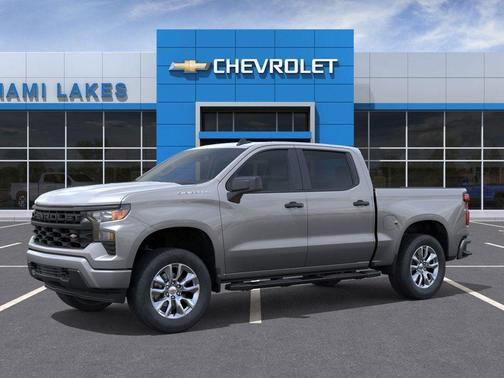 Sterling Gray Metallic 2026 Chevrolet Silverado 1500 Custom