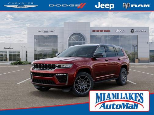 Velvet Red Pearlcoat 2026 Jeep Grand Cherokee L Summit
