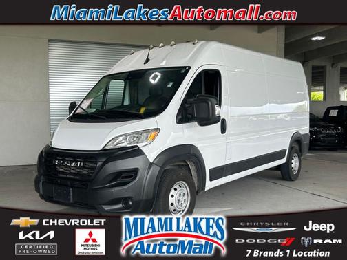 Bright White Clearcoat 2023 RAM ProMaster 2500 High Roof