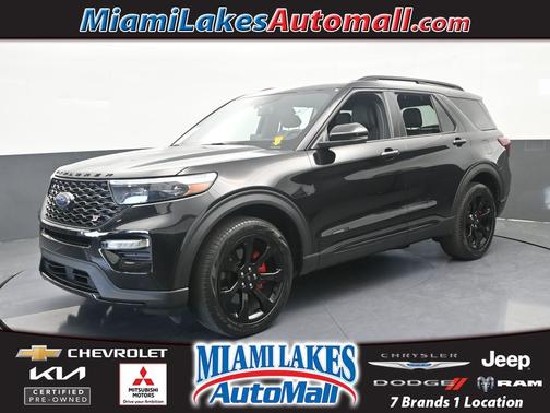 Black Metallic 2024 Ford Explorer ST