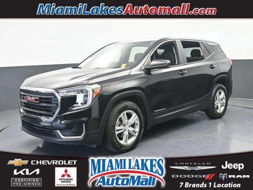 Ebony Twilight Metallic 2023 GMC Terrain SLE