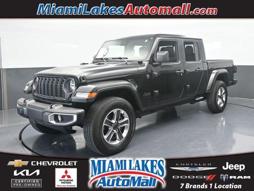 Black Clearcoat 2024 Jeep Gladiator Sport S
