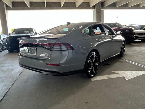 Gray 2024 Honda Accord Hybrid Sport