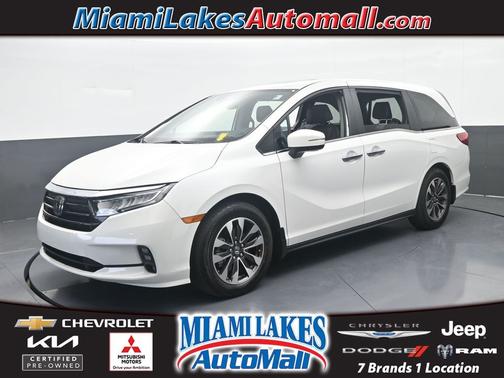Platinum White 2024 Honda Odyssey EX-L