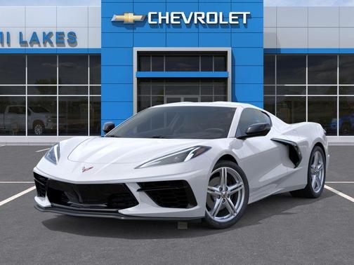 Arctic White 2026 Chevrolet Corvette Stingray w/1LT
