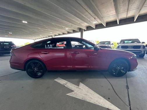 Radiant Red Metallic 2024 Honda Accord Hybrid Sport-L