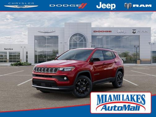 Red 2026 Jeep Compass Latitude