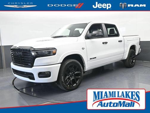 Bright White Clearcoat 2026 RAM 1500 Laramie