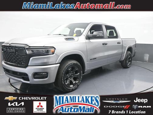 Billet Silver Metallic Clearcoat 2025 RAM 1500 Big Horn/Lone Star