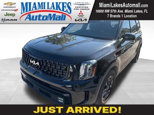 Ebony Black 2024 Kia Telluride SX X-Pro