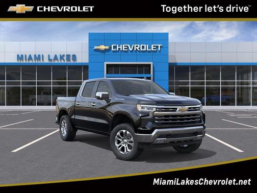 Black 2026 Chevrolet Silverado 1500 LTZ