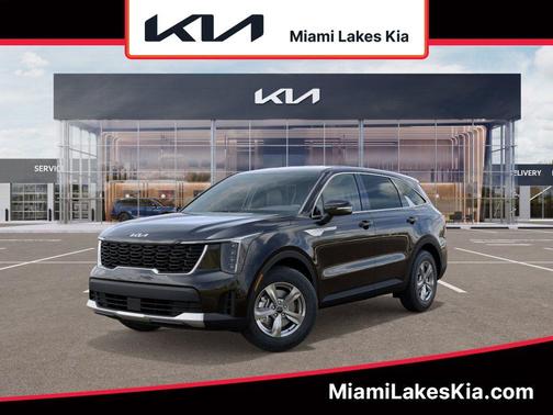 Ebony Black 2026 Kia Sorento LX