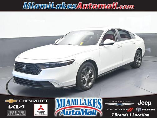 Platinum White Pearl 2023 Honda Accord EX