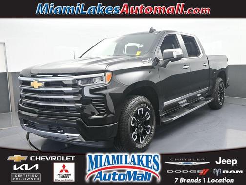 Black 2025 Chevrolet Silverado 1500 High Country