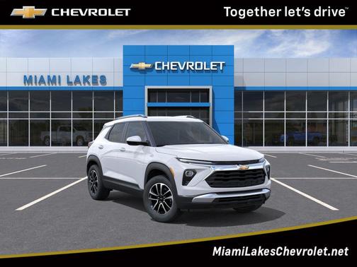 Summit White 2026 Chevrolet Trailblazer LT