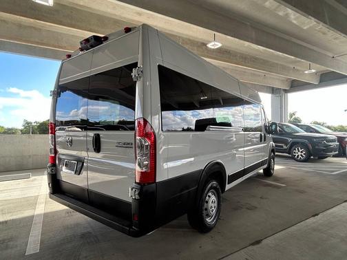 Bright White Clearcoat 2023 RAM ProMaster 3500 Window Van High Roof