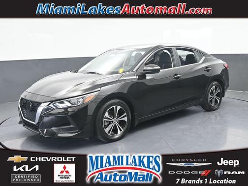 Super Black 2022 Nissan Sentra SV