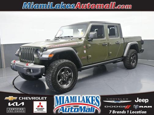 Sarge Green Clearcoat 2023 Jeep Gladiator Rubicon